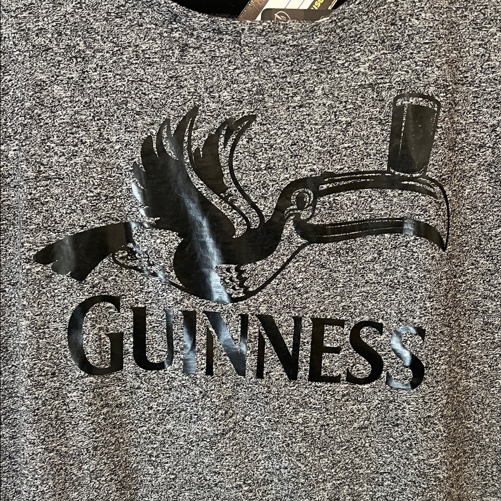 Guinness Heather Gray Women's Short Sleeve Tee - Picture 5 of 11